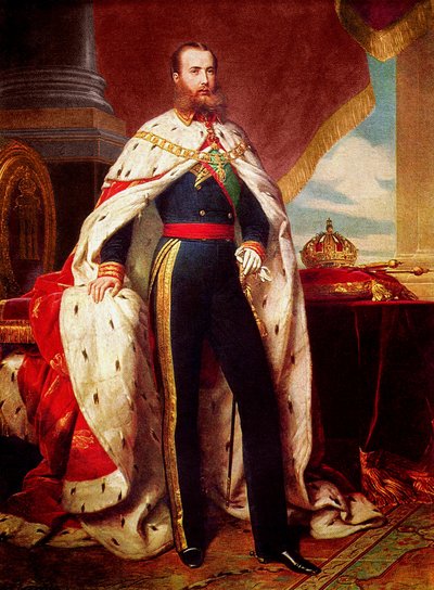 Portrait of Maximilian I of Mexico by Franz Xaver Winterhalter